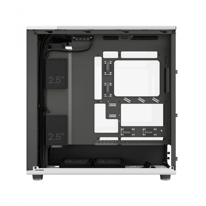 PC kast North XL RC krijt wit TG helder