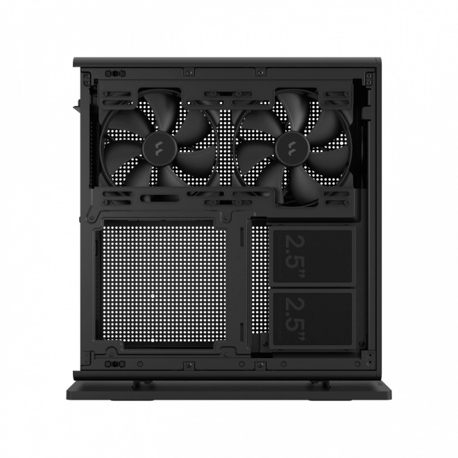 Behuizing Ridge zwart PCIE 4.0 mITX