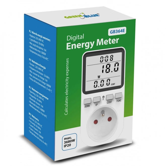 Energieverbruikmeter wattmeter GB364 E