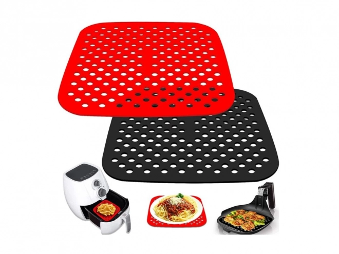 Siliconen inzet voor airfryer Vierkant 21 cm