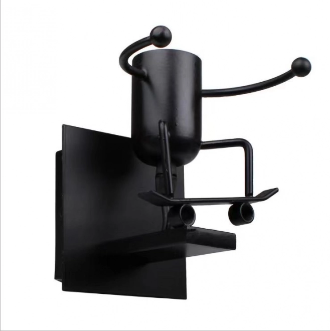 Wandlamp Loft zwart