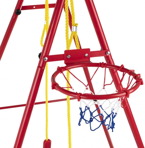 Stabiele metalen constructie voor veilig spel