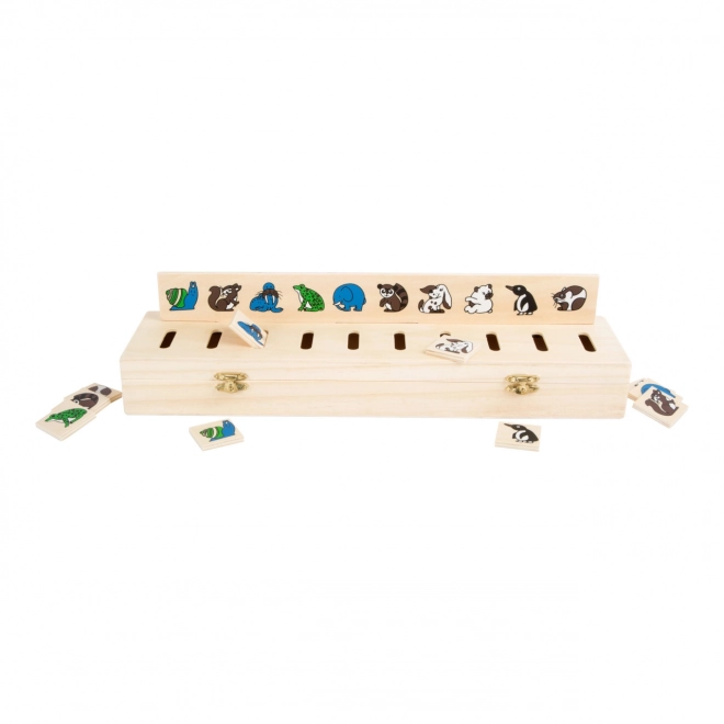 Houten motorische inlegpuzzel Small Foot
