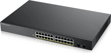 Intelligente switch Zyxel GS1900 24HPV2 voor MKB