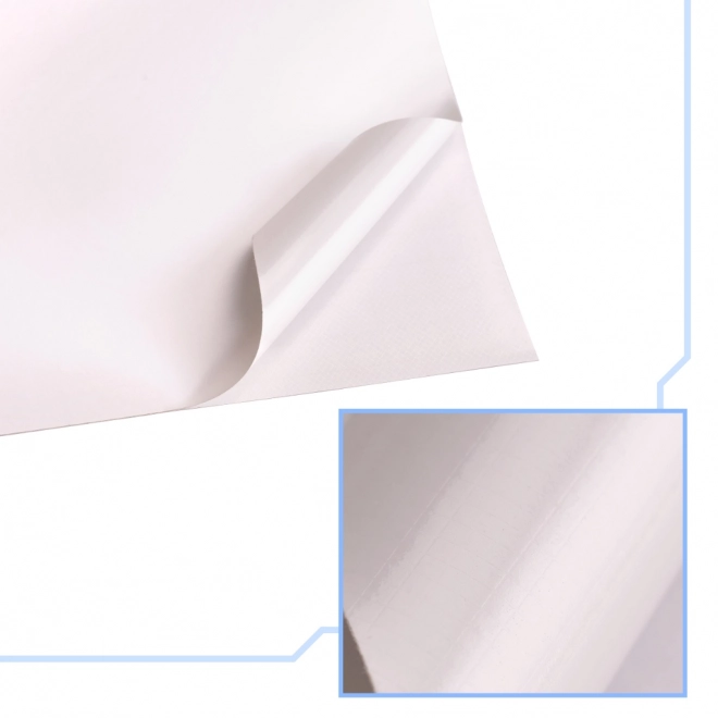 Witte matte zelfklevende folie 1,52x28m