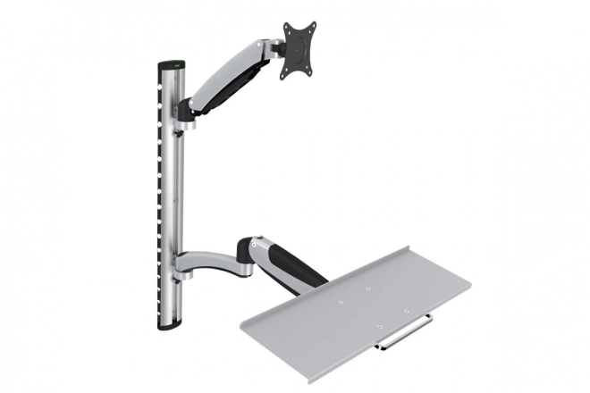 Wandarm voor monitor en toetsenbord, max. 27", max. 8kg, draaibaar 360°