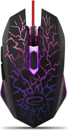 Esperanza bedrade gamingmuis met LED-effect en 2400 DPI