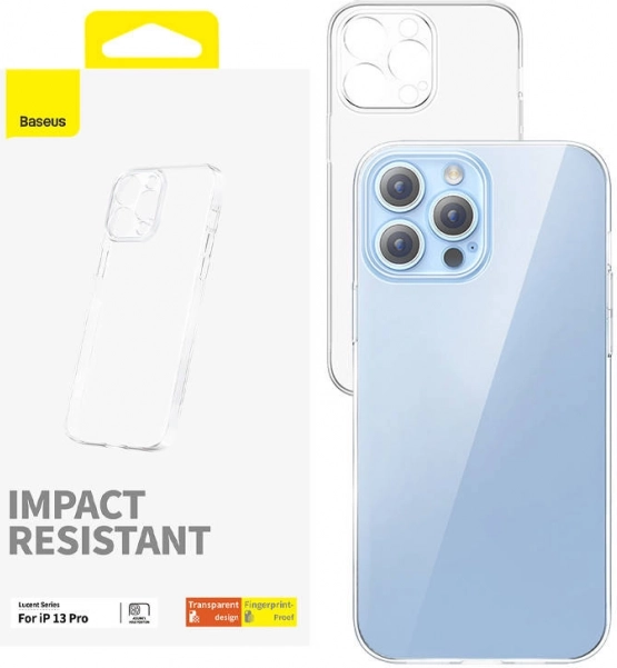 Hoesje voor iPhone 13 Pro Baseus OS-Lucent Series transparant