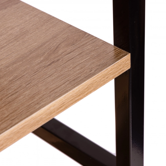 Moderne boekenkast met 5 planken