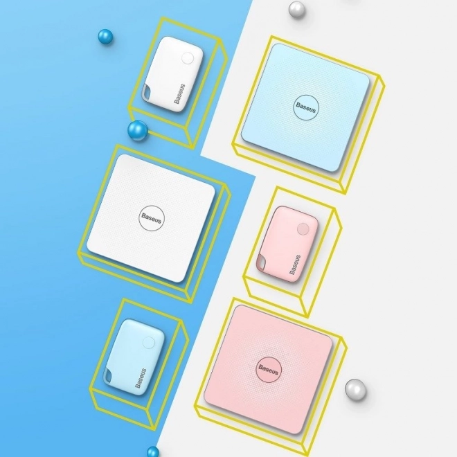 Intelligente mini Bluetooth-locator Baseus T2 wit