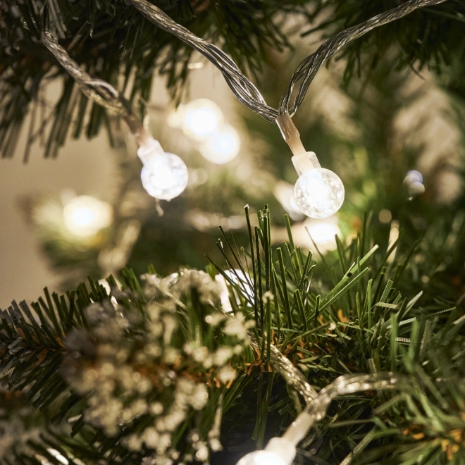 Kerstverlichting bollen 100 LED, warm wit, 10m
