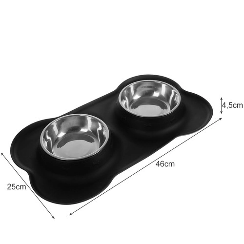 Dubbele kom - 450 ml Purlov 21632