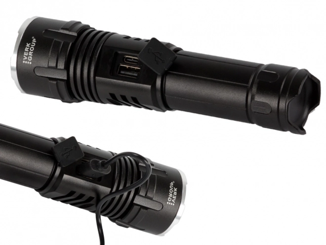 Militaire tactische zaklamp Bailong met LED CREE XHP160
