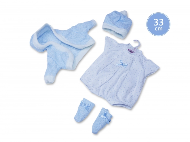 Llorens P33-295 outfit voor pop met een grootte van 33 cm