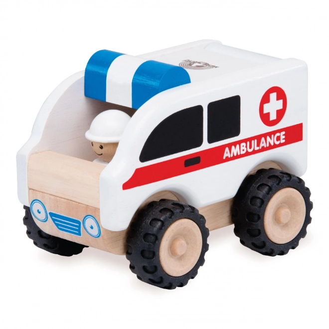 Wonderworld Houten Ambulance voor Kinderen