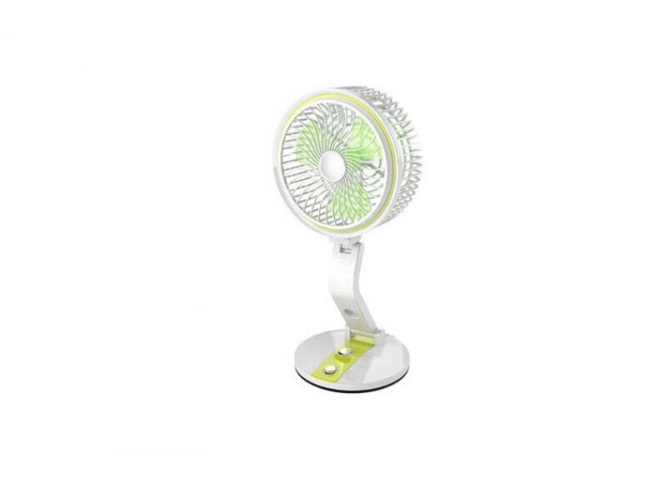 Draagbare opvouwbare ventilator met LED-licht