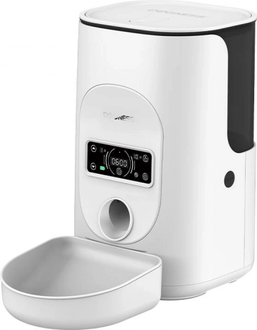 Dogness F17 slimme voerautomaat 4 l met plastic bak – wit