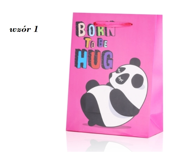 Cadeauezak panda 24 cm x 18 cm