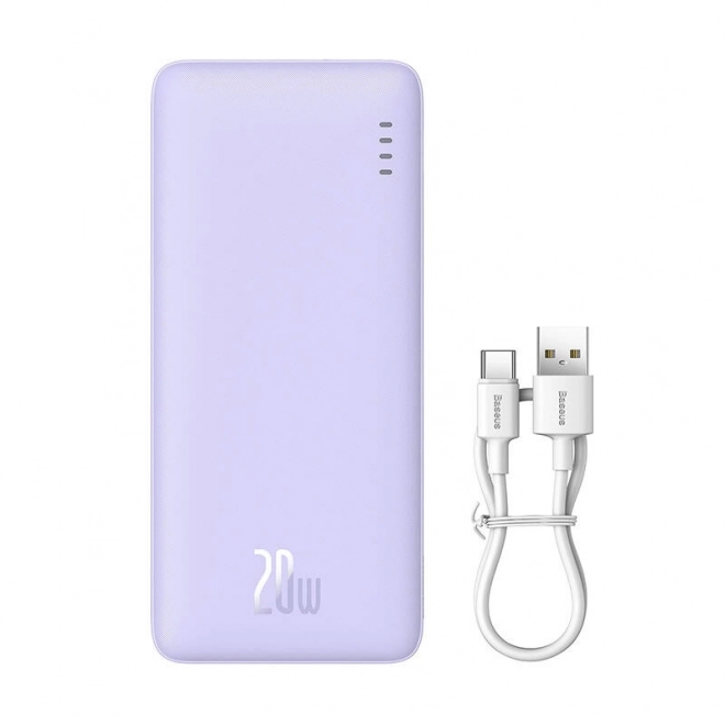 Baseus Airpow 20000mAh 20W powerbank (paars)