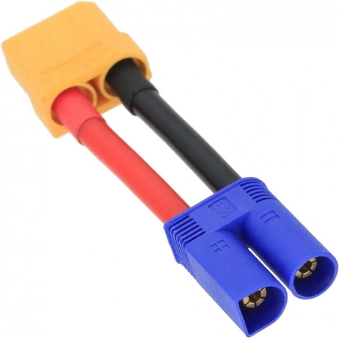 Adapter XT90 male naar EC5 female Gens Ace