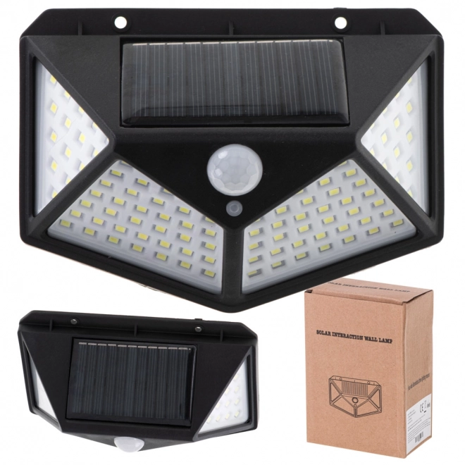 Solar LED-lamp met bewegingssensor en dimfunctie