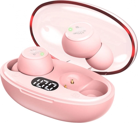 Roze draadloze TWS-oortjes ONIKUMA