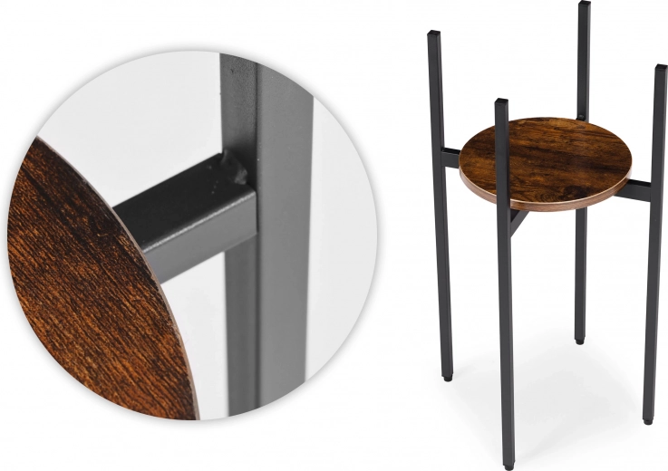 Stabiele metalen constructie met industriële uitstraling