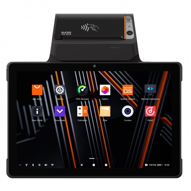 Mobiele terminal Sunmi V3 Mix, Android 13, 4/32GB, 2+0.3 MP camera, 4G, vingerafdruklezer, printer 80 mm