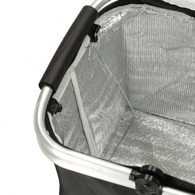 Opvouwbare thermomand voor picknick zwart