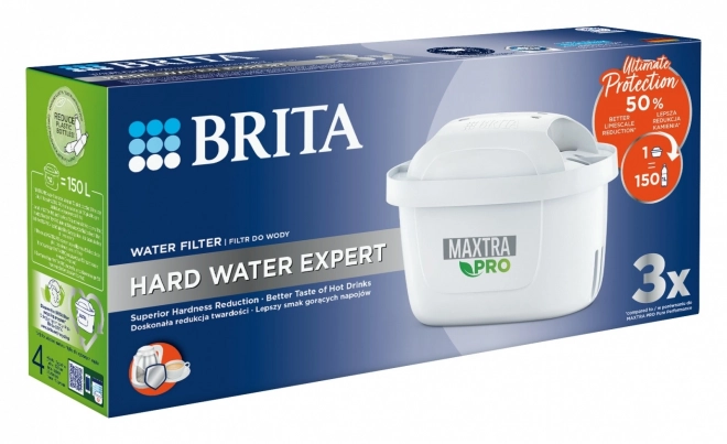 Maxtra PRO Hard Water Expert vervangende cassette 3 stuks.
