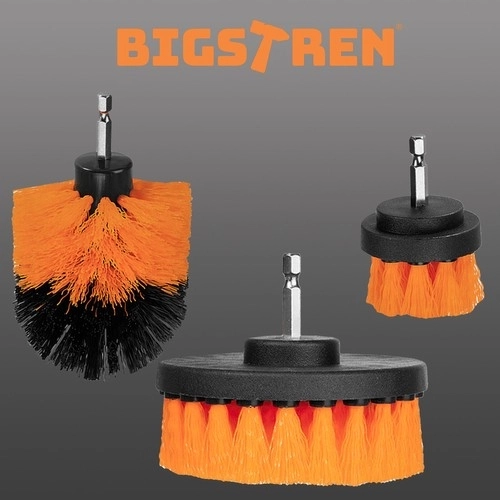 Reinigingsborstels voor boor - 4 stuks