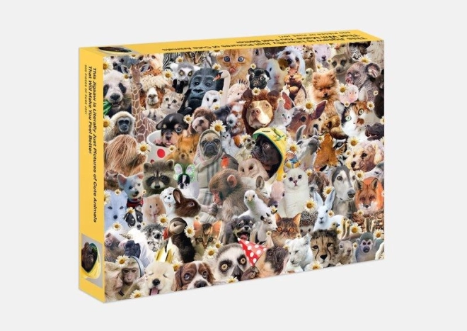 Puzzel Vrolijke Dieren Galison 500 stukjes