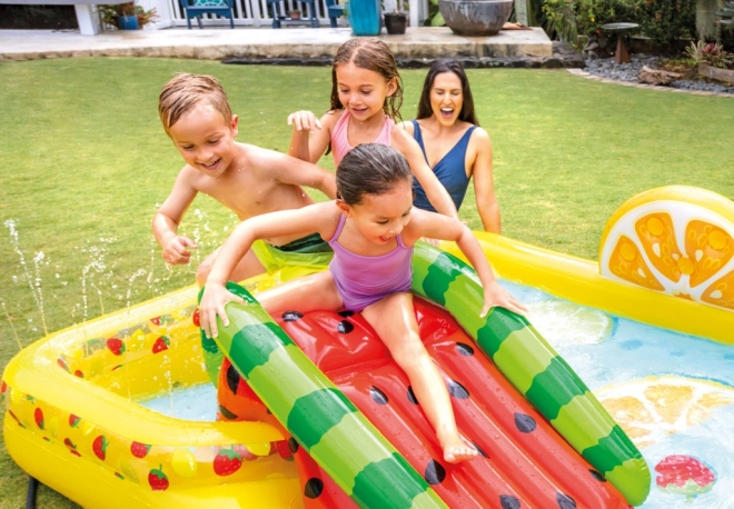 Opblaasbaar kinder water speelcentrum Fruit