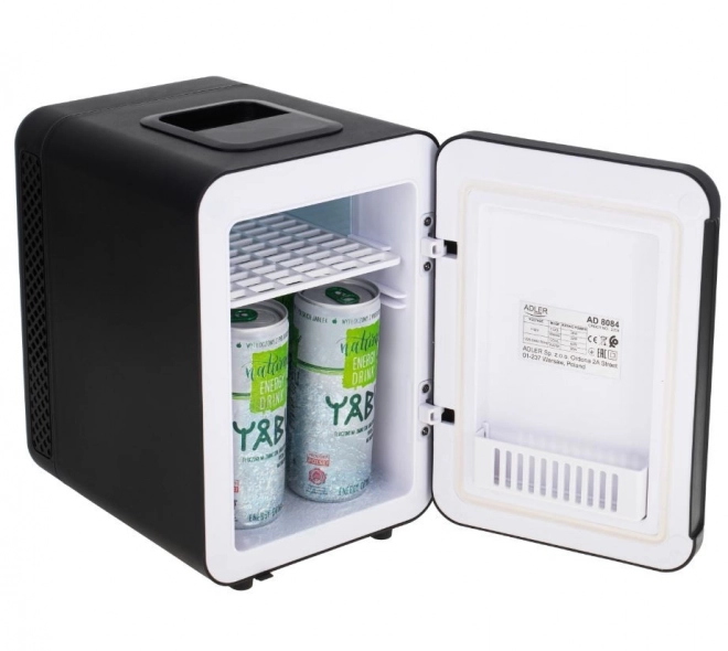 Mini koelkast 4l zwart AD 8084