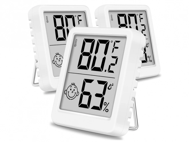 Digitale thermometer met hygrometer voor thuis