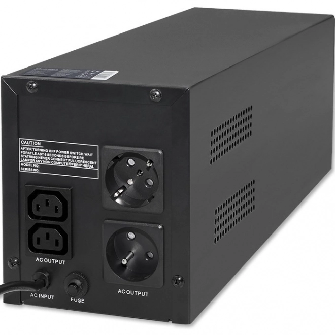 Back-up stroombron UPS Qoltec 1200VA 720W