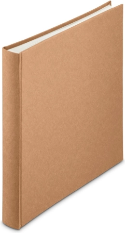 Fotoalbum jumbo 30×30 bruin met gekreukeld effect