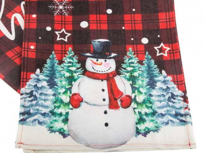 Kerst decoratieve tafelloper