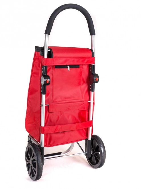 Boodschappentas 98 x 48 x 36 cm, opvouwbaar, rood