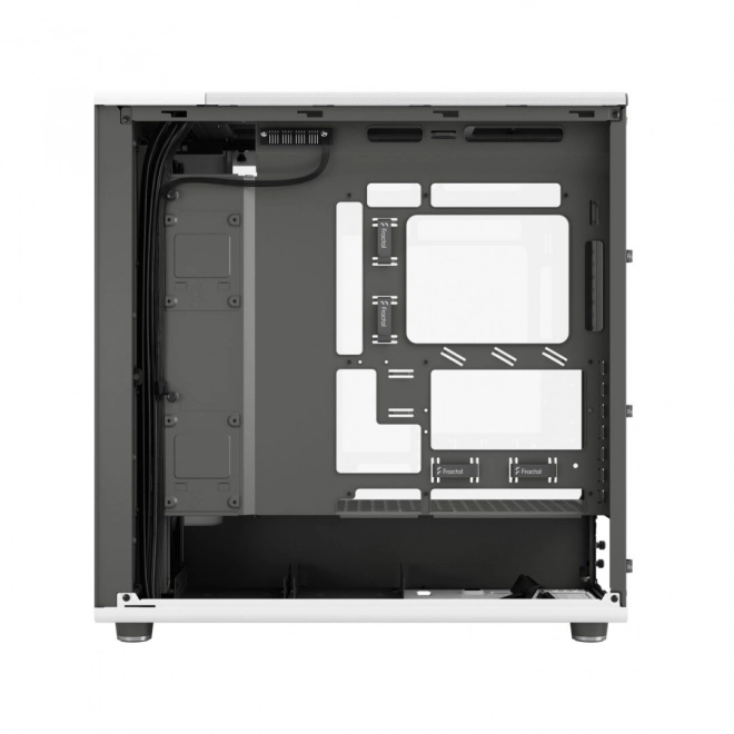 PC kast North XL RC krijt wit TG helder