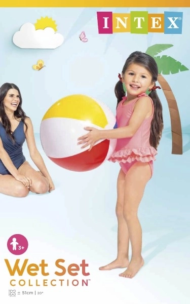 Opblaasbare bal Intex 51 cm
