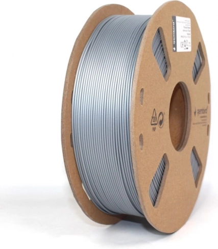 Zilverkleurig filament voor 3D-printers PLA 1,75 mm
