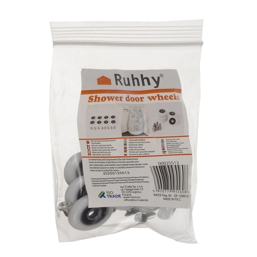Wieltjes voor douchecabine Ruhhy