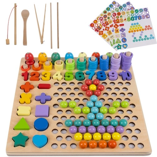 Creatieve mozaïek en magnetisch vissen