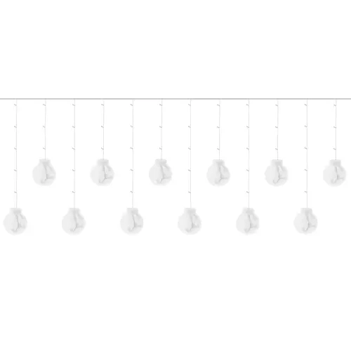 Lichtgordijn 108LED USB - koud wit KŚ19770