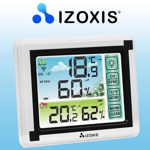 Draadloos weerstation met hygrometer
