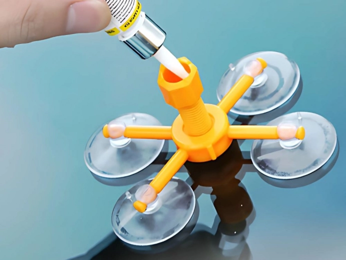 Precieze harsinjectie