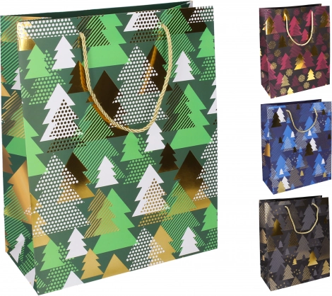 Grote cadeautas - Kerstmotieven