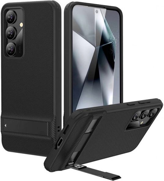 ESR Boost hoesje met standaard voor Samsung Galaxy S24+ zwart