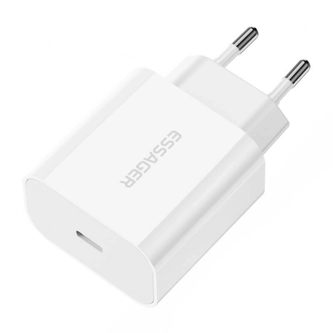 Lader USB-C 20W Essager PD (wit)